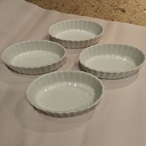 HIC Fine Porcelain Creme Brulee/Tart Dishes